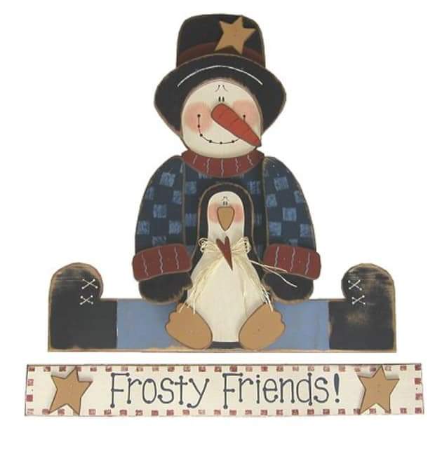Wooden Winter Decor