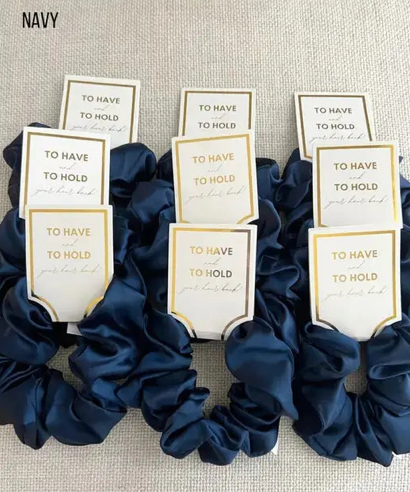 Bridesmaid Gift, Pink Satin