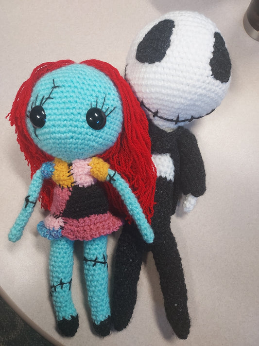 Crochet Jack and Sally